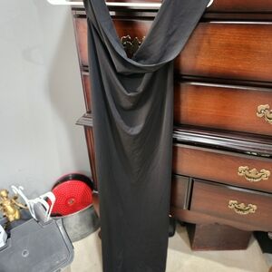 SHEIN Curve Classic Black Blouse